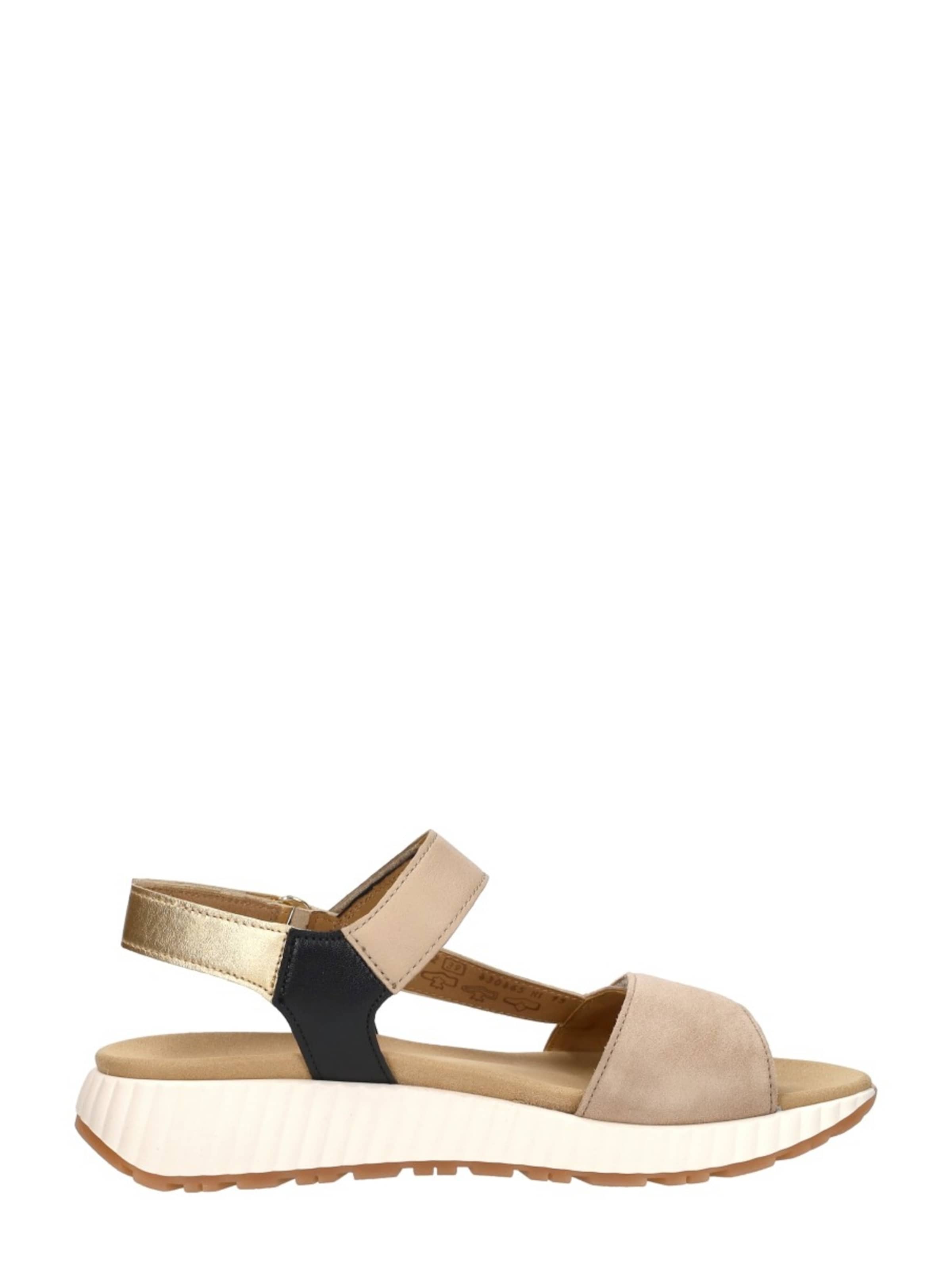 Sandales 'Sandalen Plat' GABOR en beige