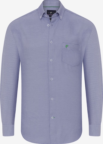 DENIM CULTURE Overhemd 'Harold' in Blauw: voorkant