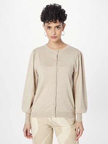 Pull-over 'Lizza' Kaffe en gris : devant