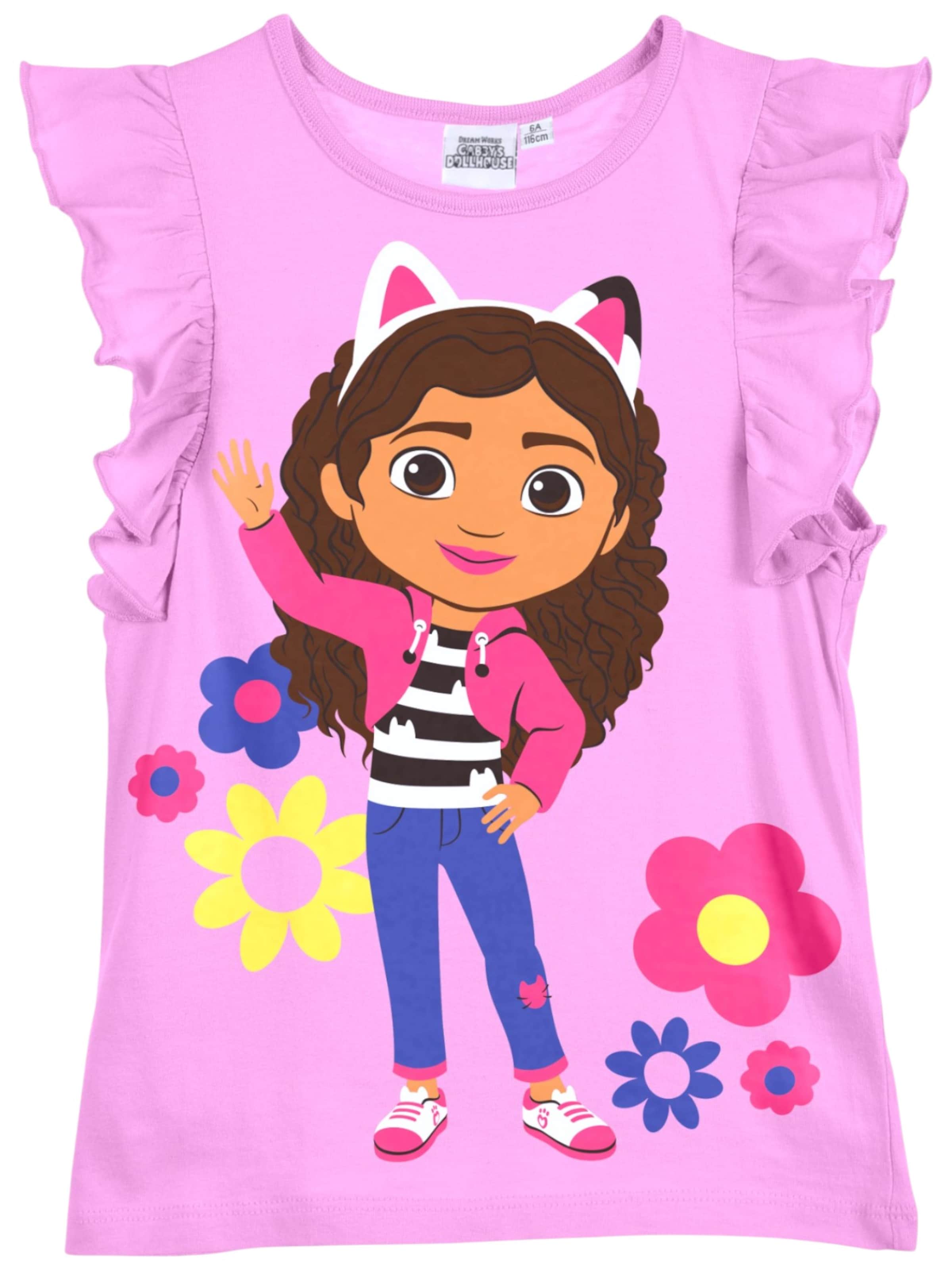 Gabby's Dollhouse Shirt 'Gabby´s Dollhouse' in Pink: front