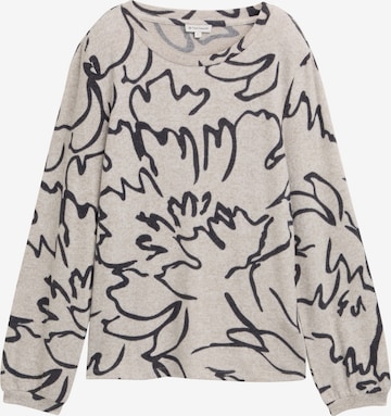 T-shirt TOM TAILOR en gris : devant