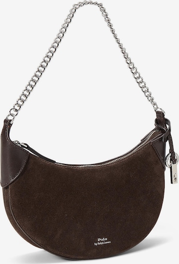 Rankinė ant peties iš Polo Ralph Lauren, spalva – tamsiai ruda / sidabrinė, Prekių apžvalga