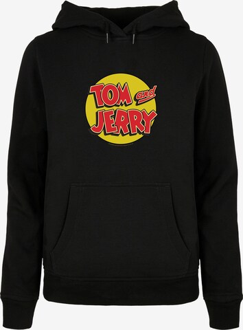 ABSOLUTE CULT Sweatshirt 'Tom And Jerry' in Schwarz: predná strana