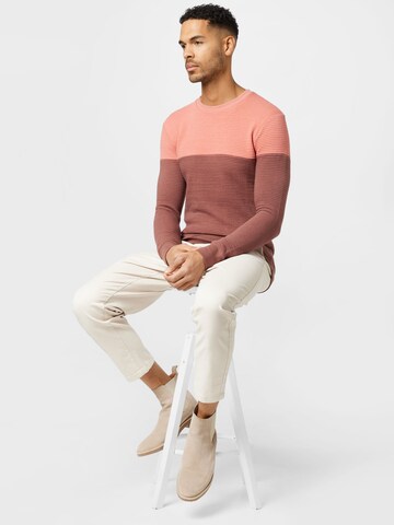 BURTON MENSWEAR LONDON Sweatshirt 'Ottoman' in Pink