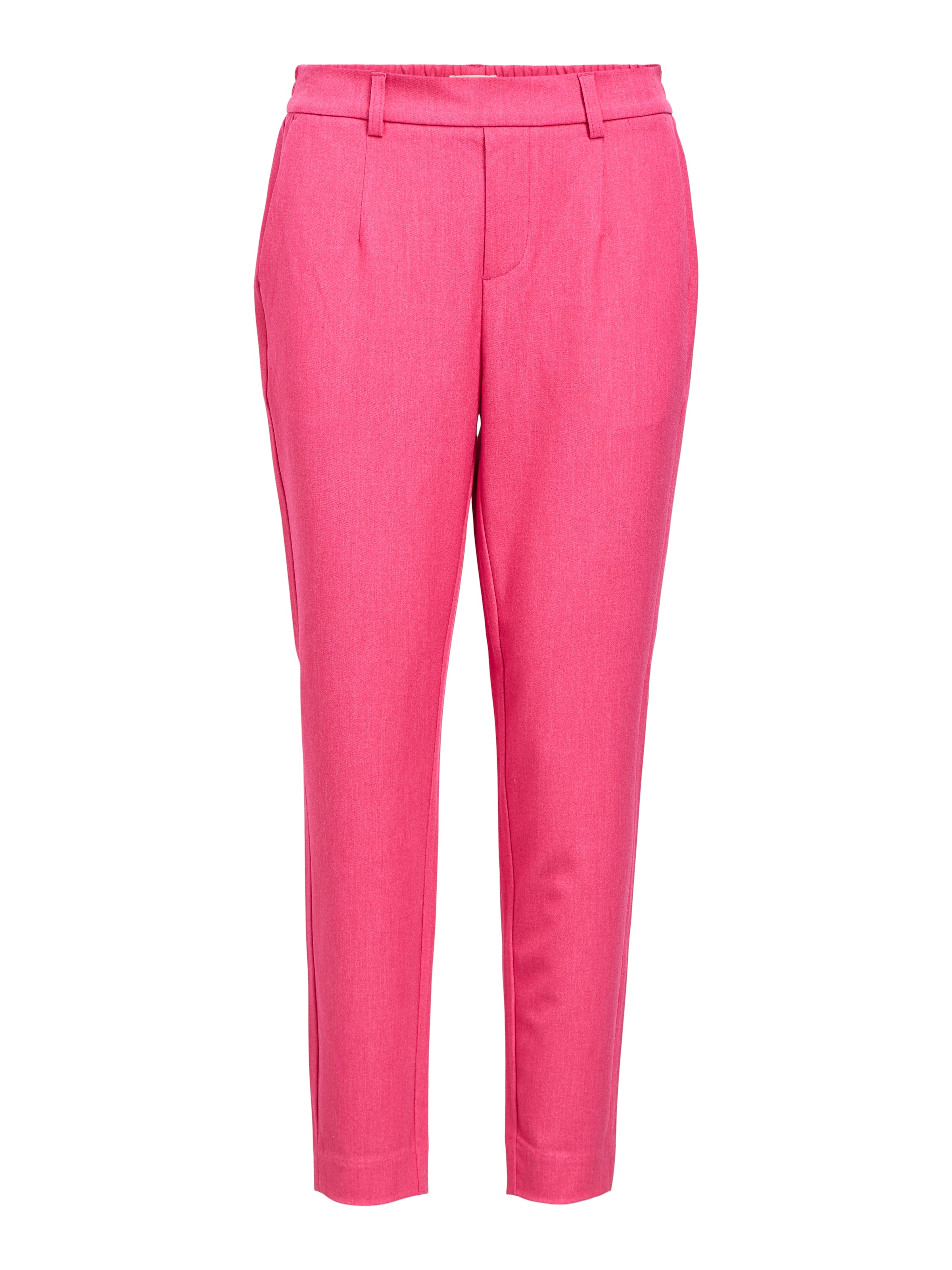 OBJECT Slim fit Pants 'OBJLisa' in Pink: front