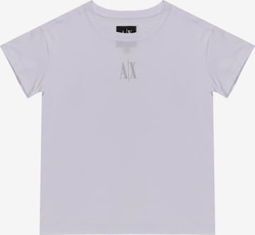 Maglietta 'XW000830 AF10356' di ARMANI EXCHANGE in bianco: frontale