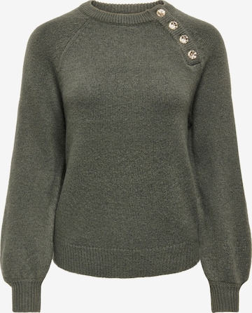 Pull-over 'ONLEMMA' ONLY en vert : devant