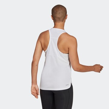 Haut de sport 'Aeroready Designed 2 Move Logo' ADIDAS SPORTSWEAR en blanc