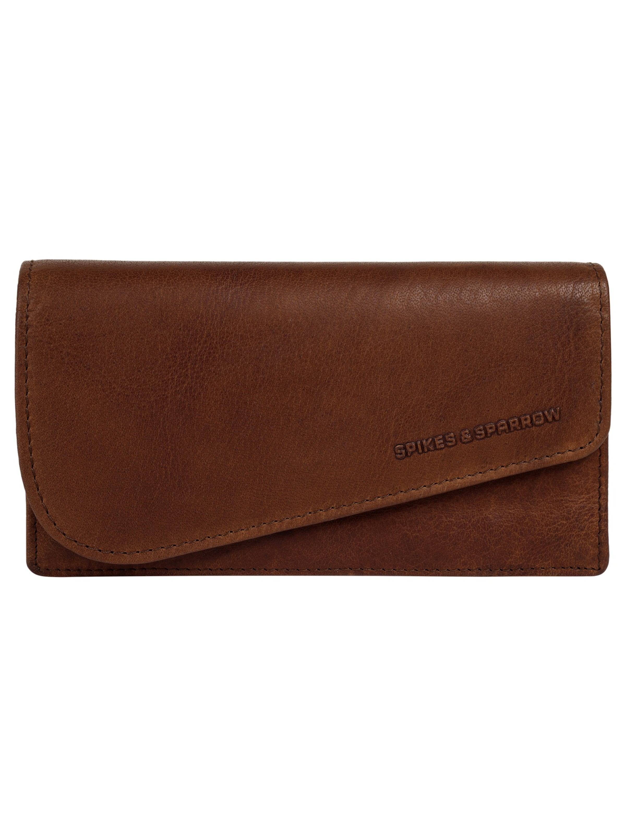 Spikes & Sparrow Portemonnaie 'Spikes & Sparrow'‌‌‌‌‌‌‌‌‌ in Braun: Vorderseite