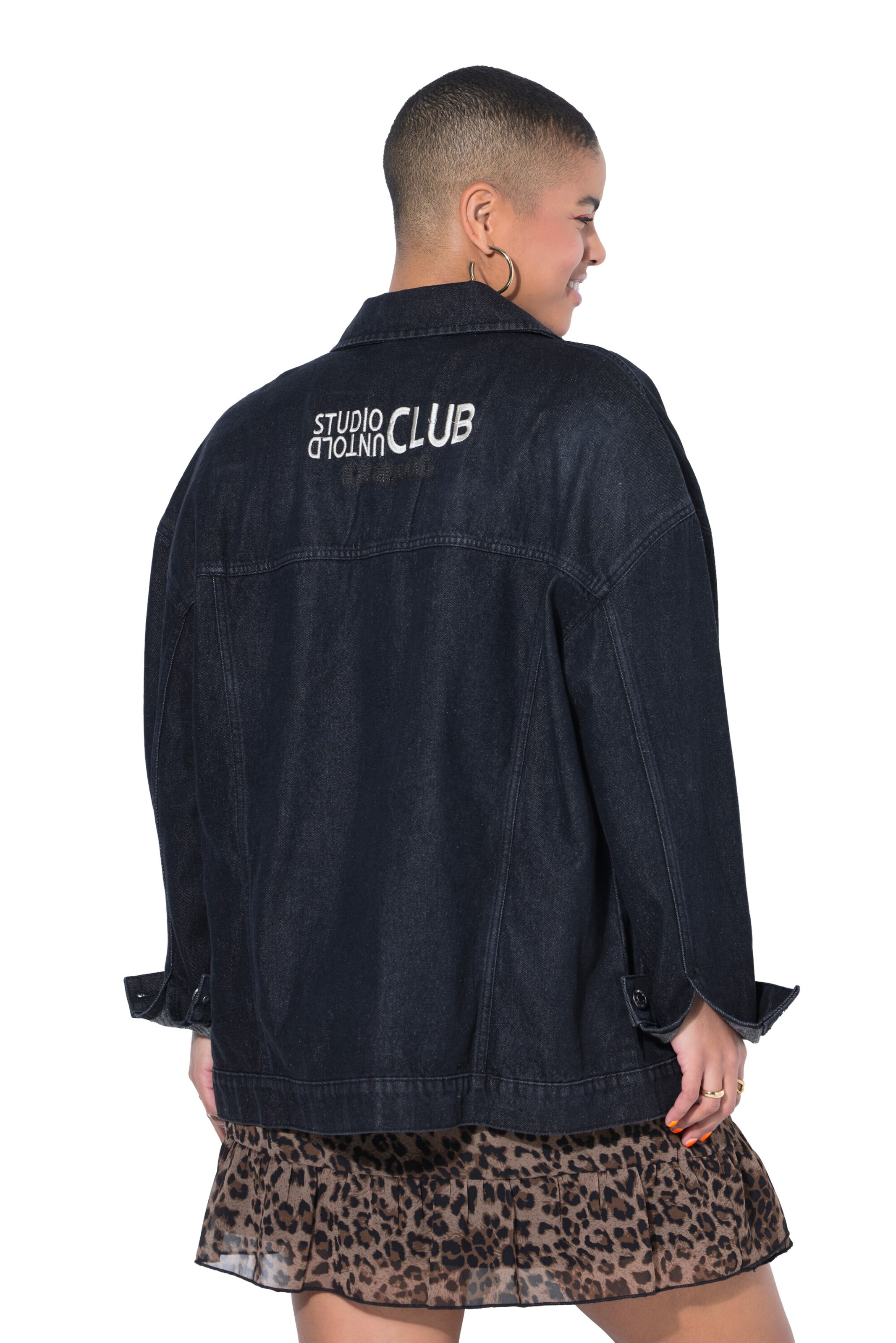 Studio Untold Tussenjas in Blauw