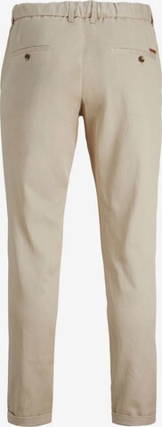 Regular Pantalon à pince 'Stace' JACK & JONES en beige