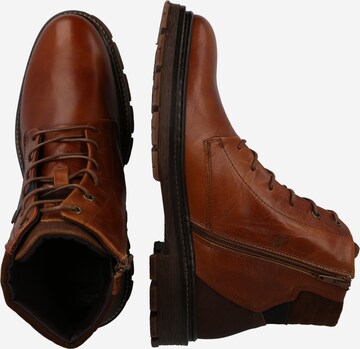 BULLBOXER Lace-Up Boots in Brown