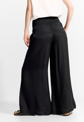 CECIL Wide leg Pants in Black