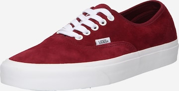 VANS - Zapatillas deportivas bajas en rojo: frente