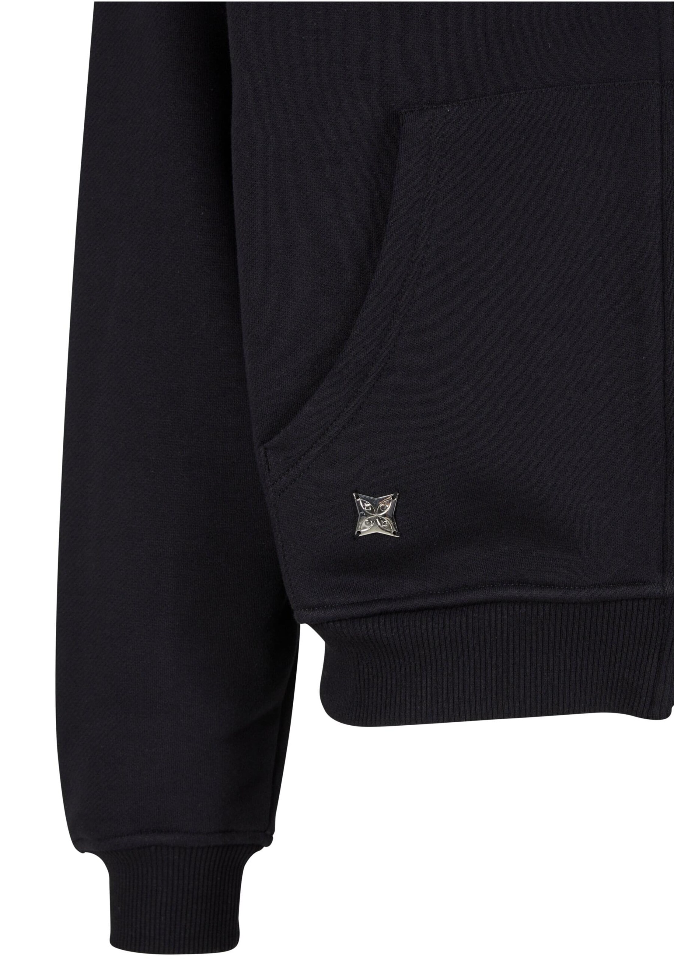 Pequs Sweatjacke in Schwarz