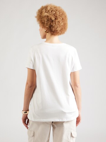 ONLY Carmakoma - Camiseta 'CARFREA' en blanco