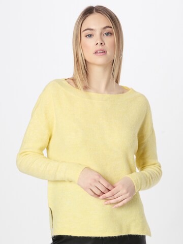 VERO MODA - Pullover 'LEFILE' em amarelo: frente