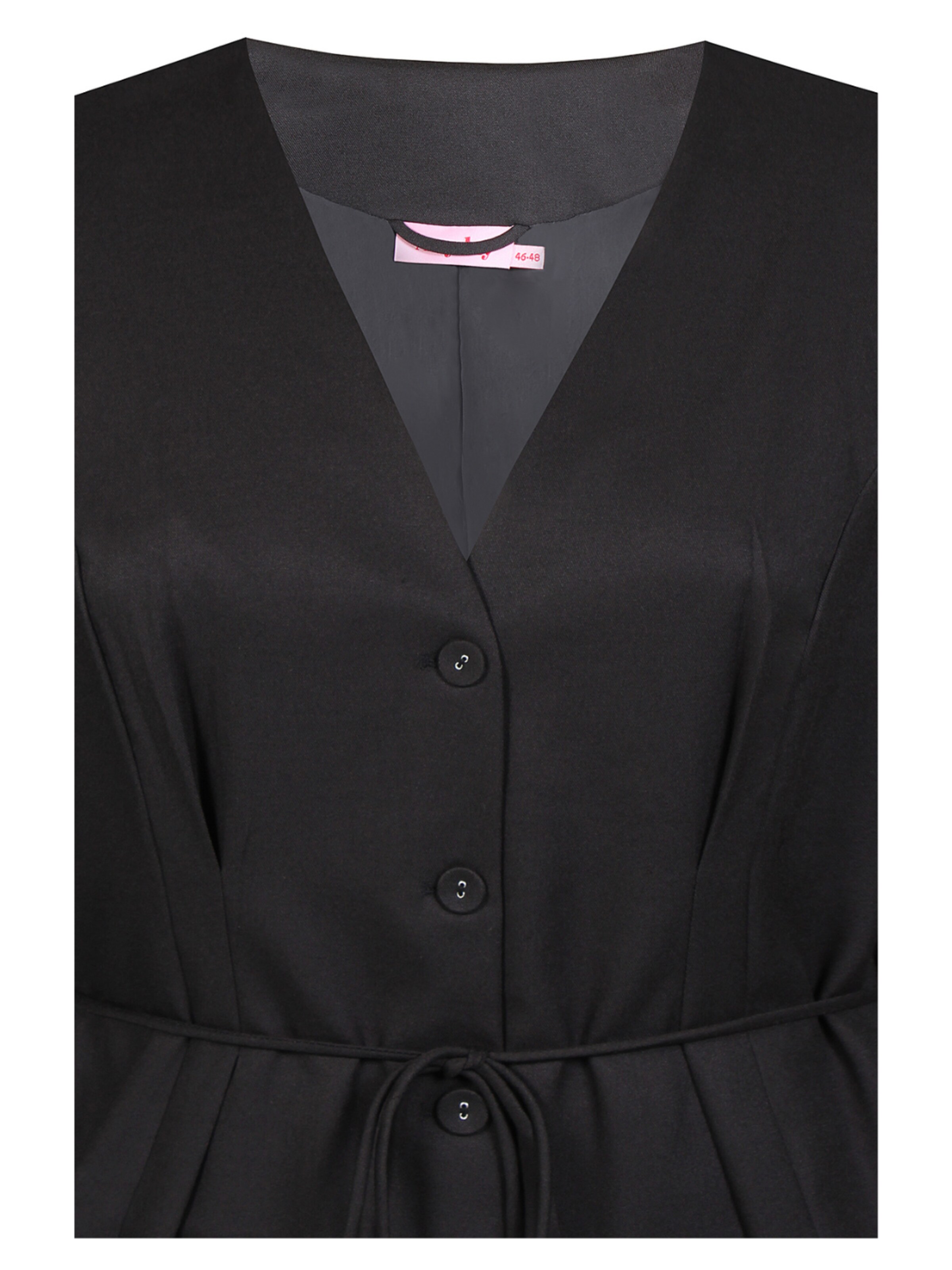 Anyday Jurk 'Zinnia 338' in Zwart