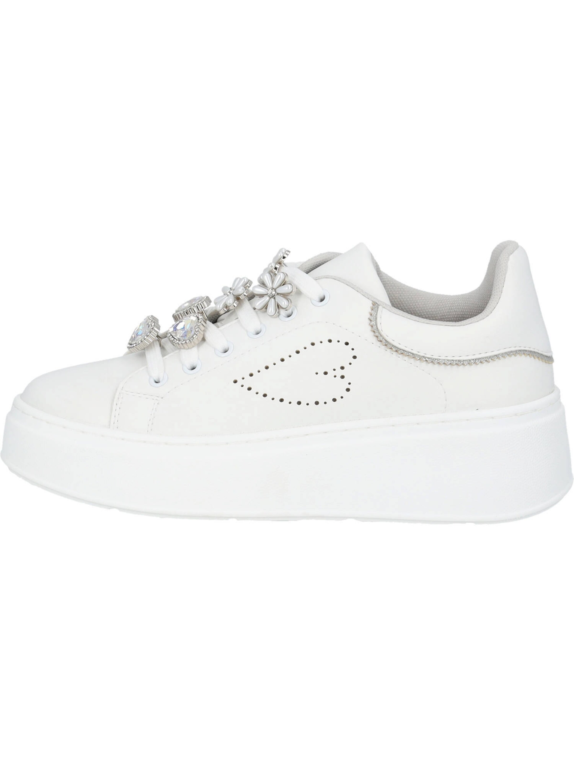 Palado by Sila Sahin Platform trainers 'Ibnoa' in White