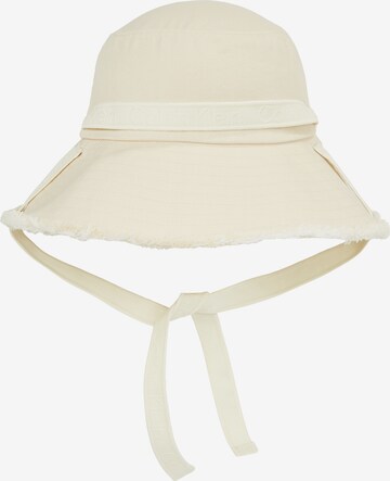 Calvin Klein Hat in Beige: front