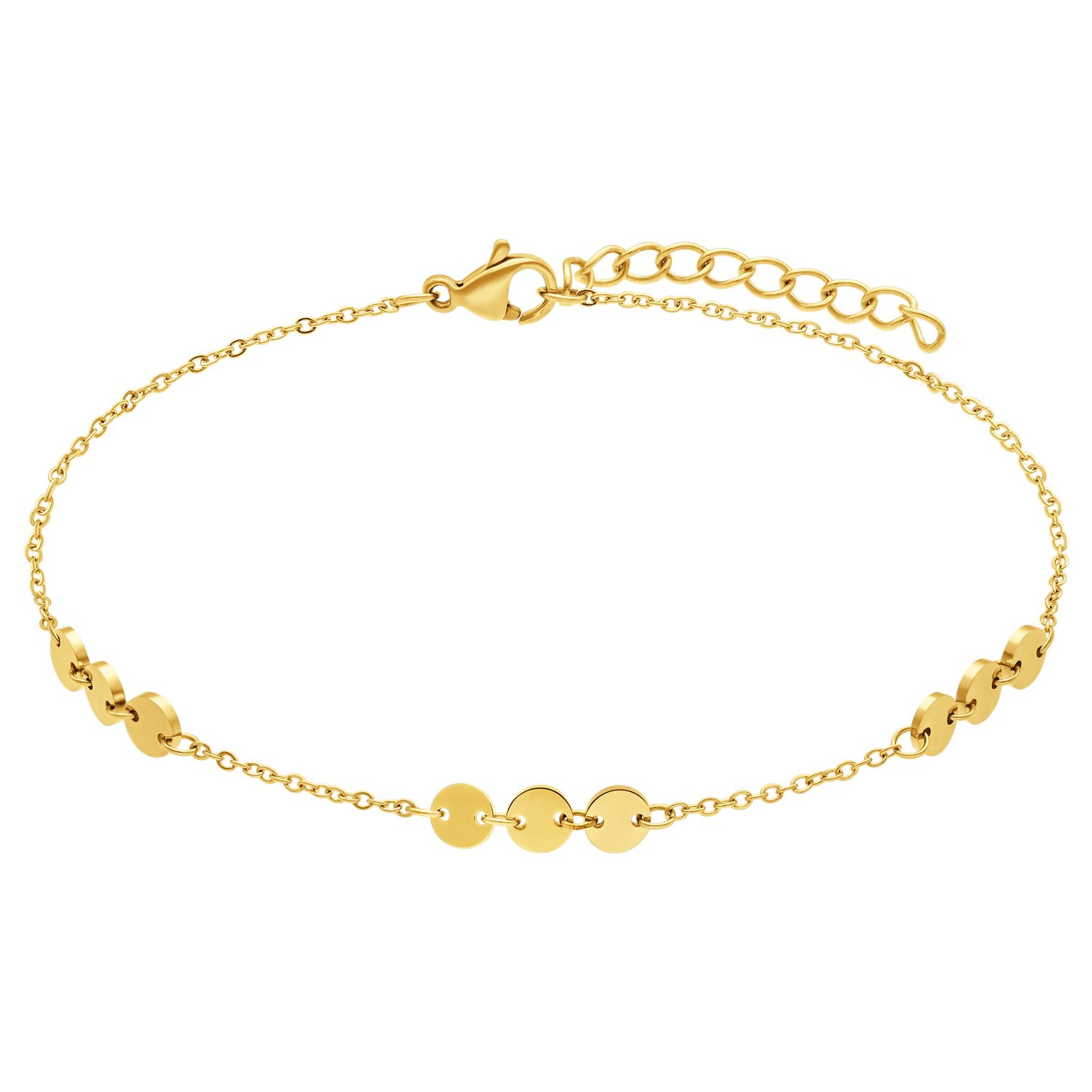 Lucardi Armband 'Essentials' in gold, Produktansicht