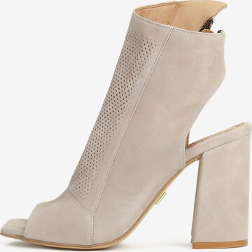 Bottines Kazar en beige : devant