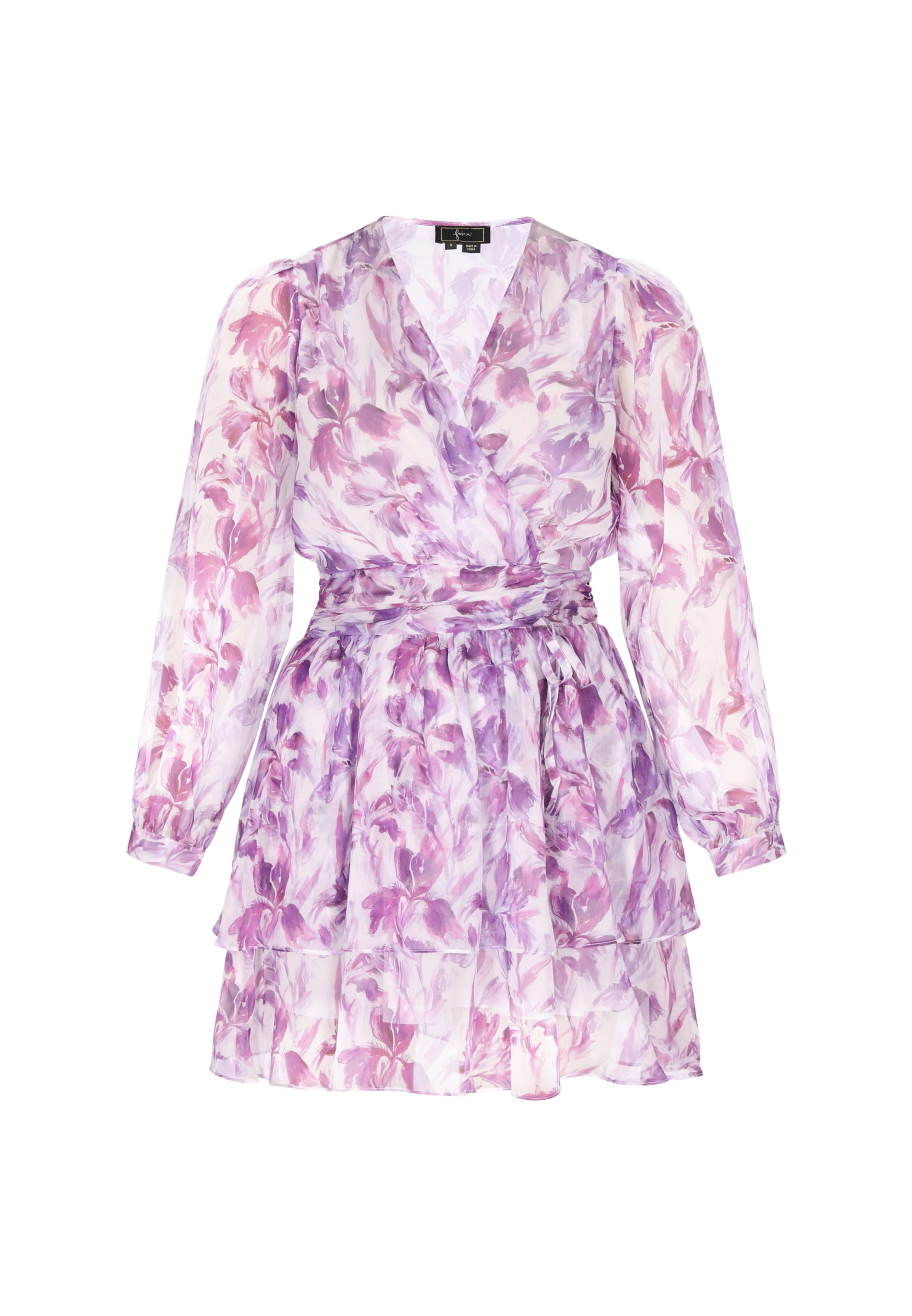 faina - Vestido en lila: frente