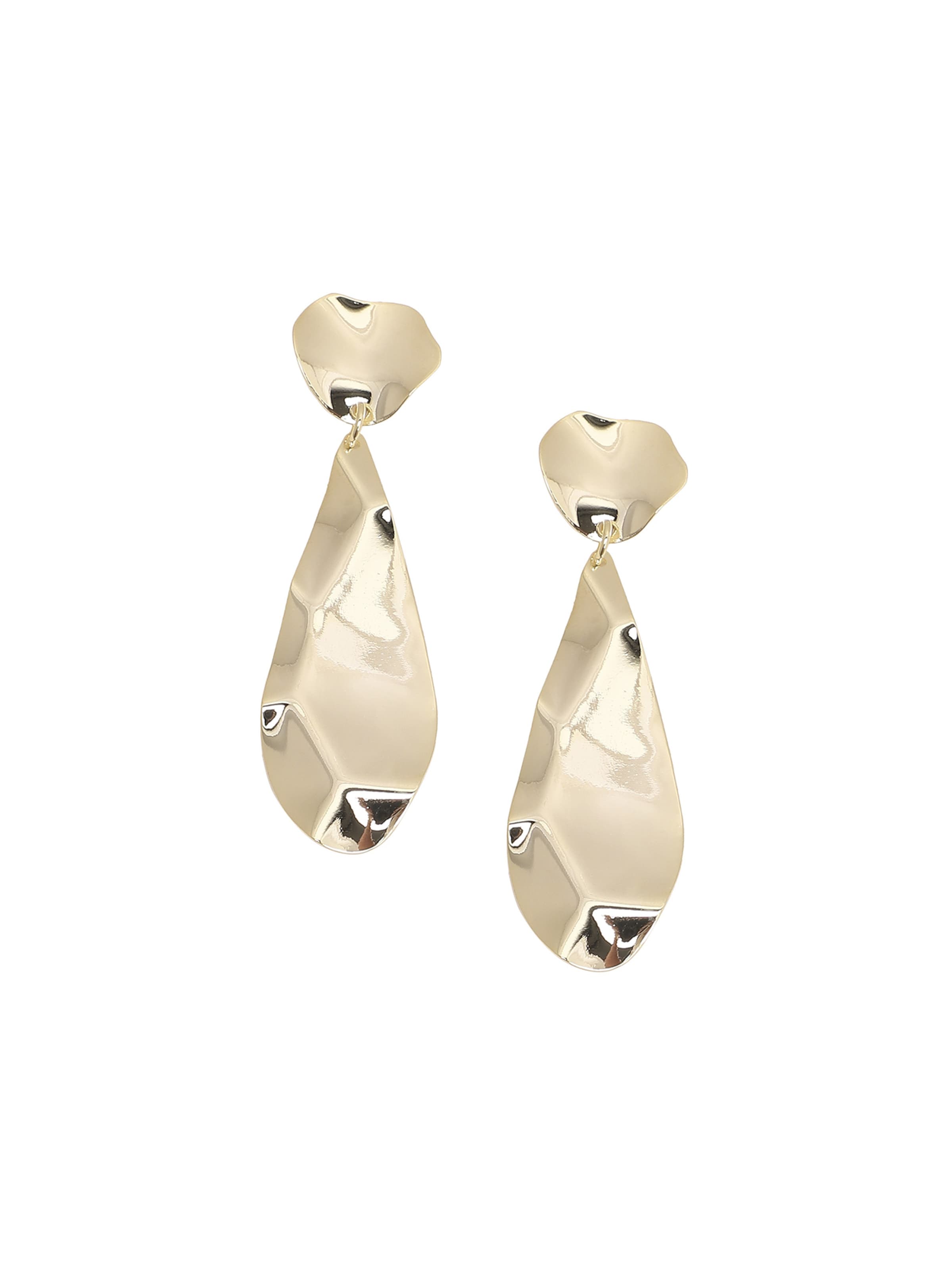 SOHI Náušnice 'Lillie' – zlatá: přední strana