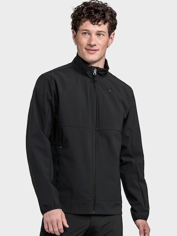 Veste outdoor Schöffel en noir : devant