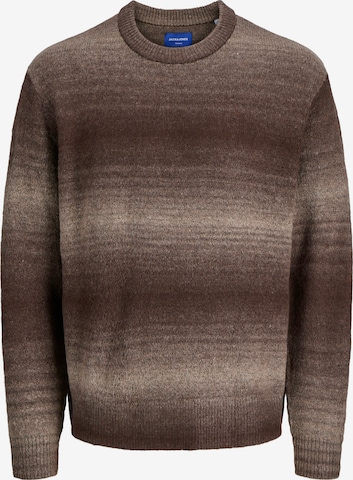 raudona JACK & JONES Megztinis 'JORMEADOWS': priekis