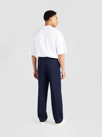 TOPMAN Loose fit Pants in Blue