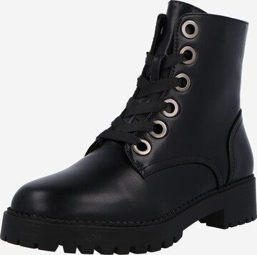 Raid Lace-up bootie 'MICAH-1' in Black: front