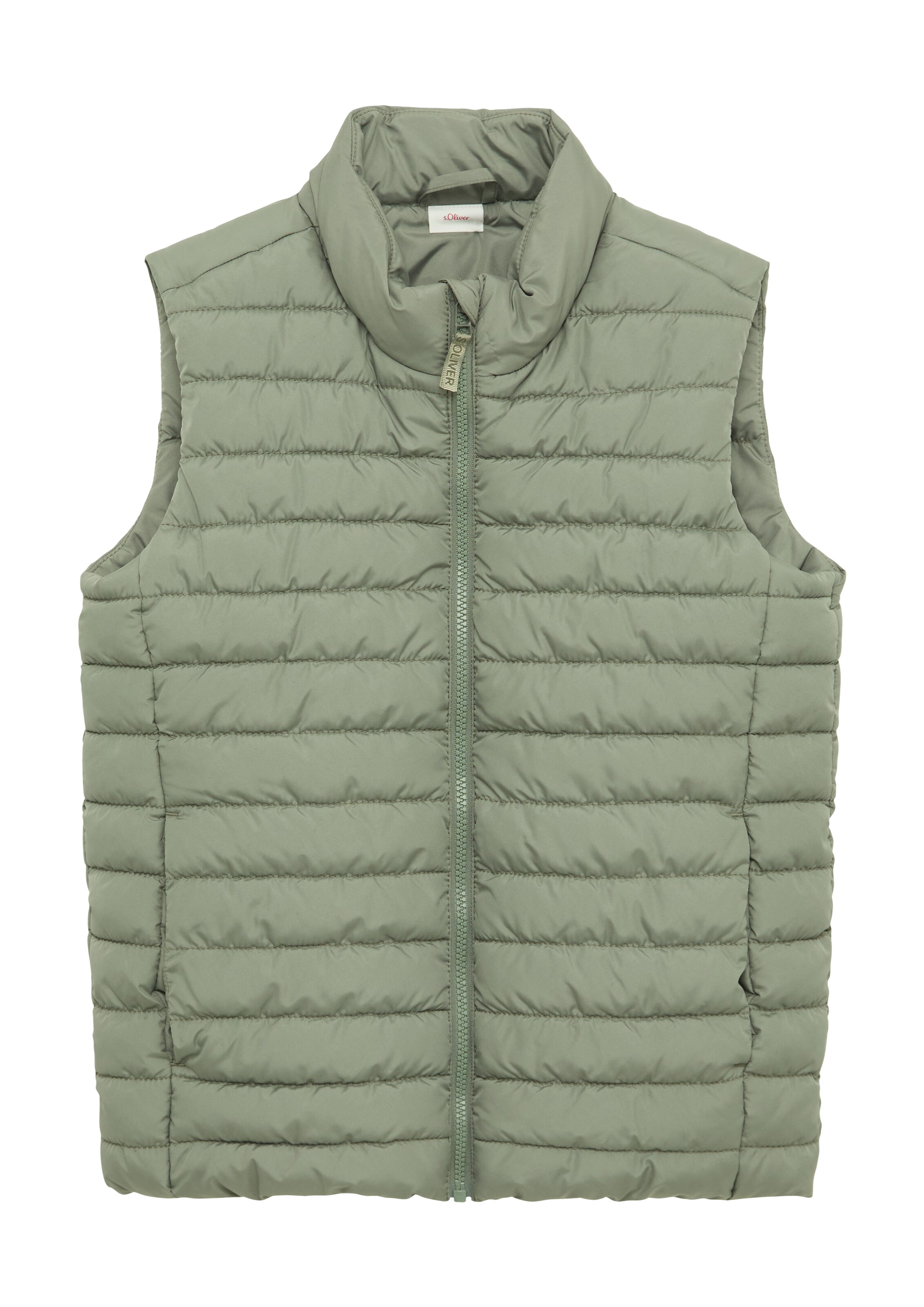s.Oliver Bodywarmer in Groen: voorkant