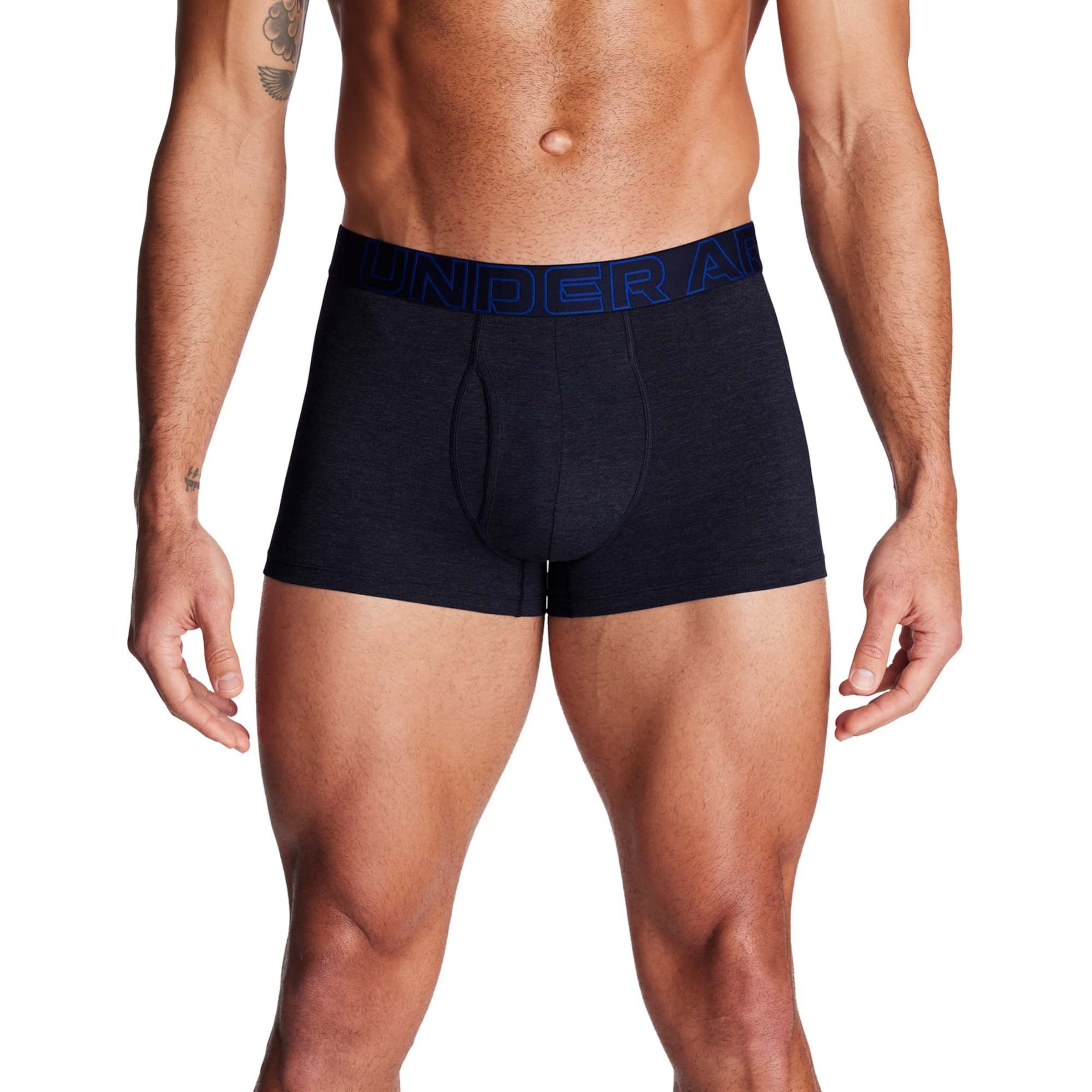 UNDER ARMOUR Boxerky – modrá: přední strana