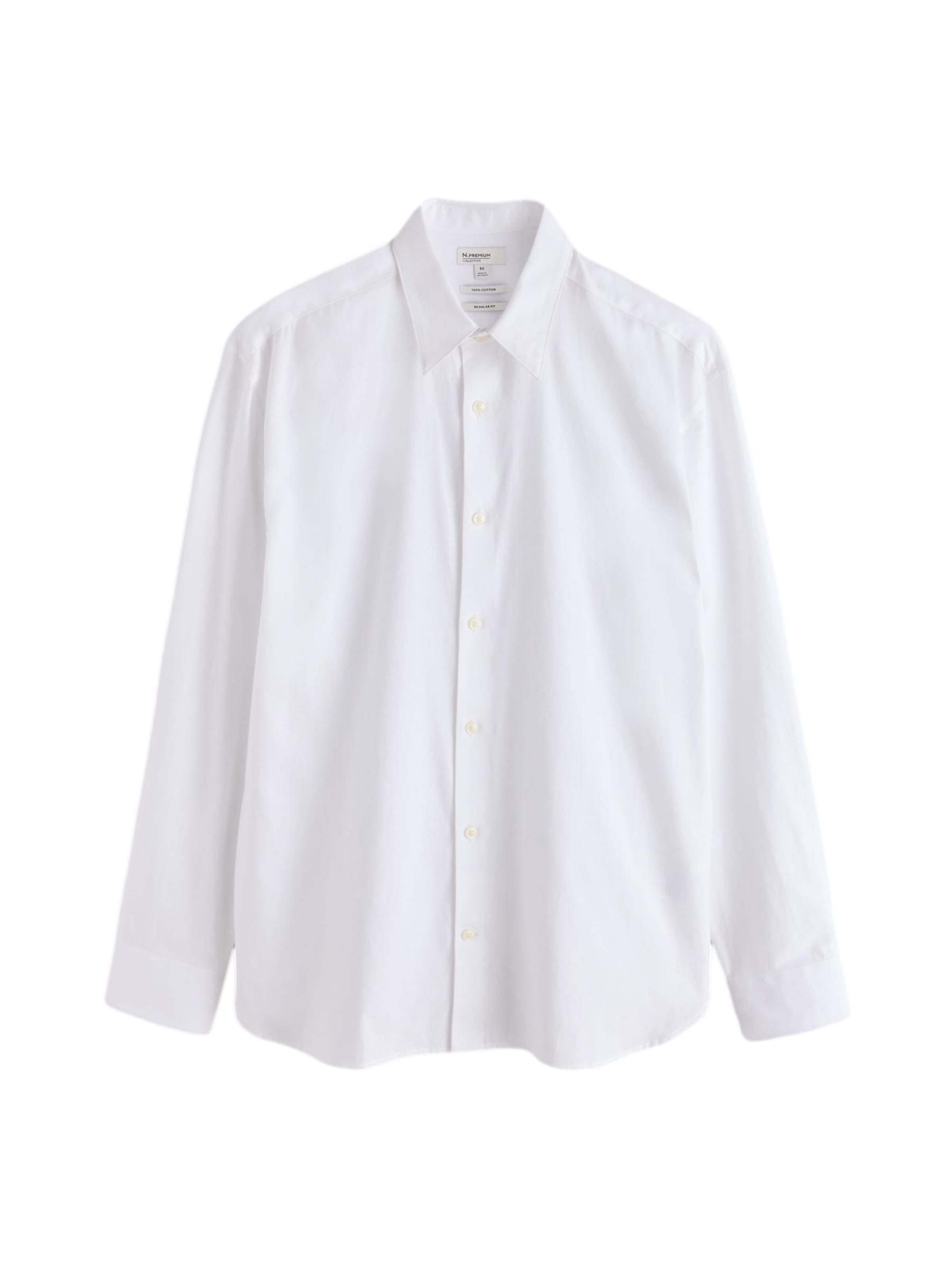 Regular fit Camicia di Next in bianco: frontale