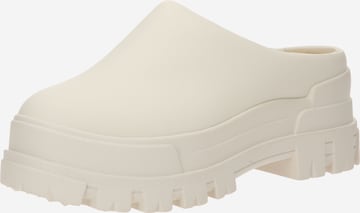 BUFFALO Clogs 'ASPHA CLOG 01' in Beige: front