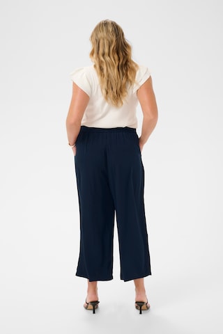 KAFFE CURVE Loosefit Hose 'KCIlia' in Blau