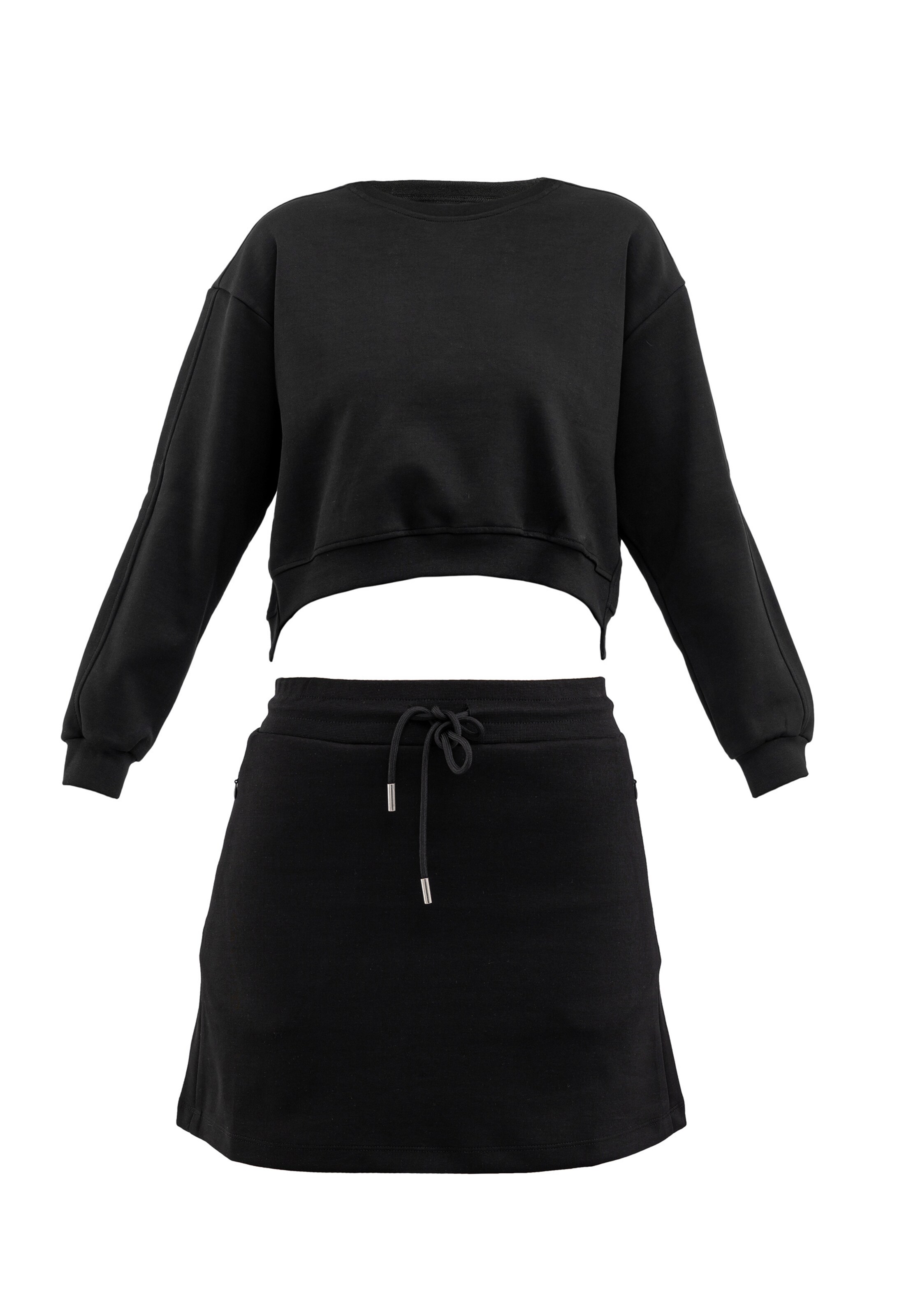 Tenue d'intérieur Tom Barron en noir : devant