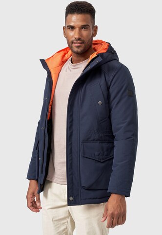 INDICODE JEANS Winter Parka in Blue