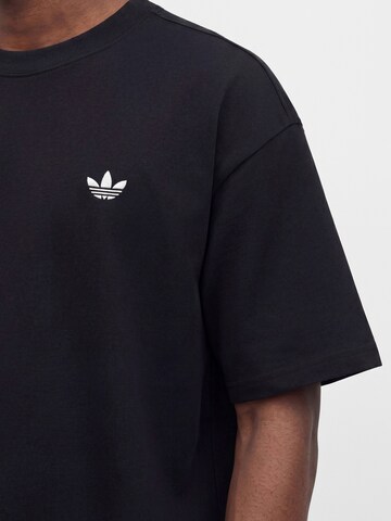 ADIDAS ORIGINALS - Camisa 'Trefoil Essentials' em preto