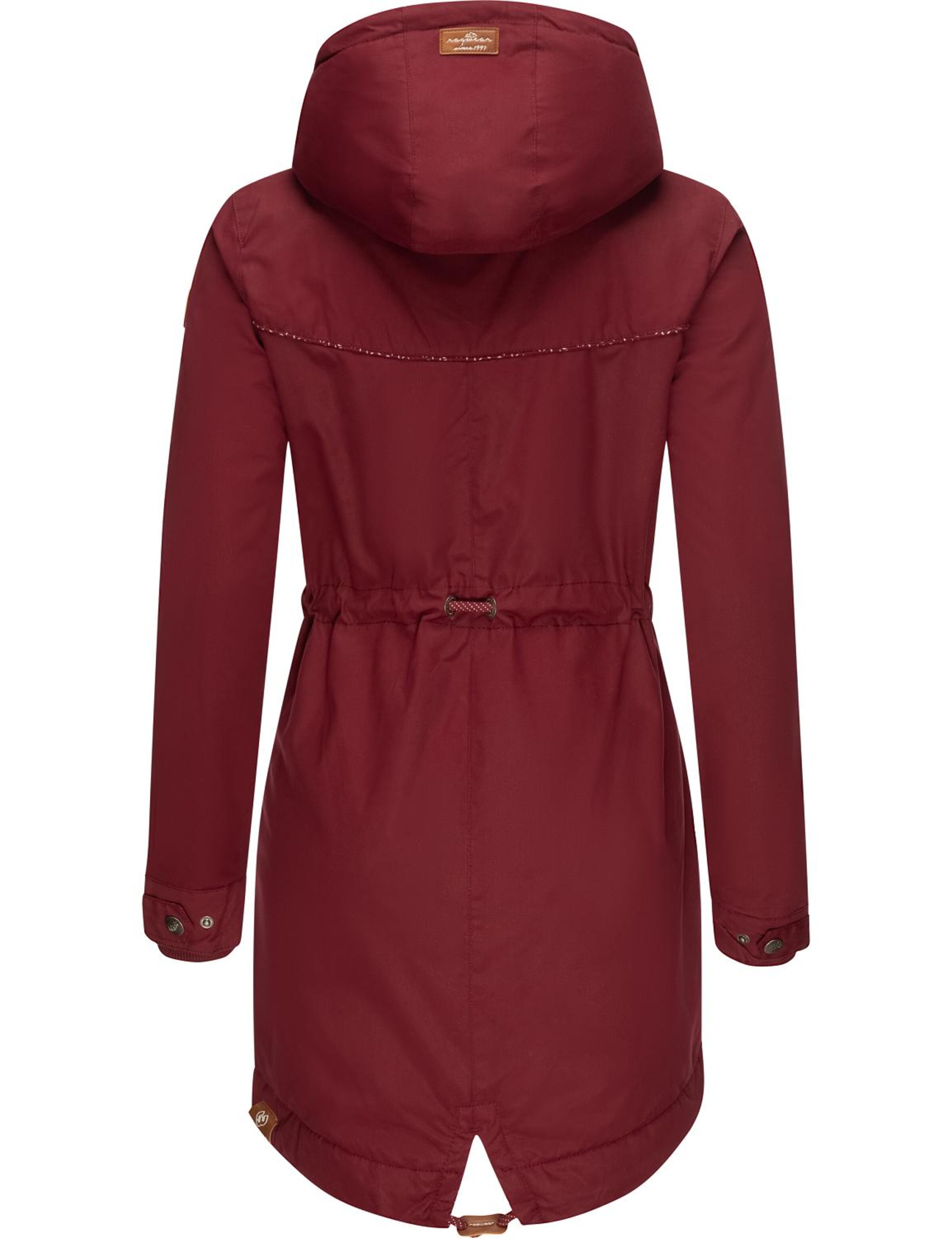 Ragwear Sweatvest 'Canny' in Rood