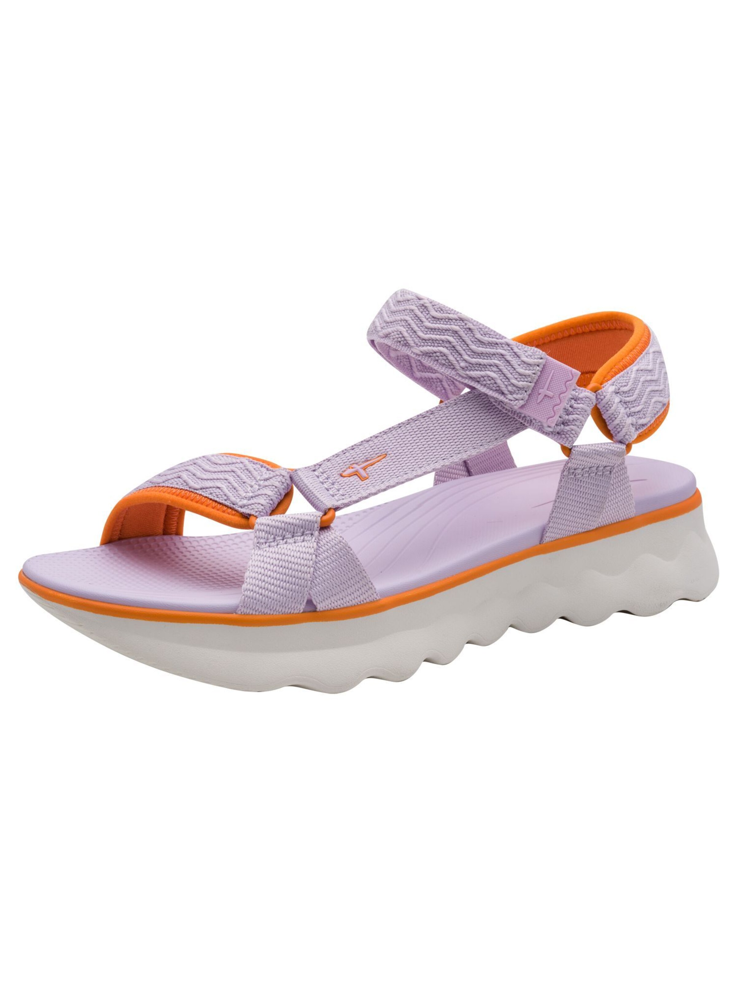 Tamaris Sandaal in Lila: voorkant