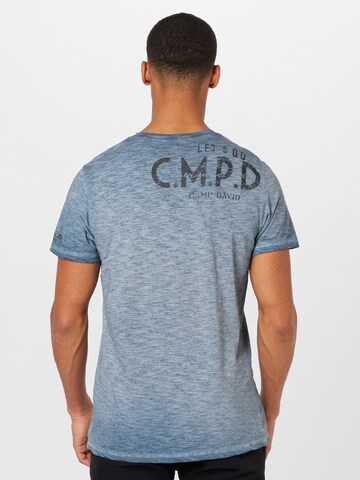 T-Shirt 'Cinque Terre' CAMP DAVID en bleu