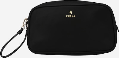 FURLA Cosmetic bag 'CAMELIA' in Gold / Black, Item view
