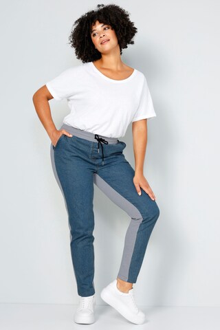 Angel of Style Loose fit Pants in Blue