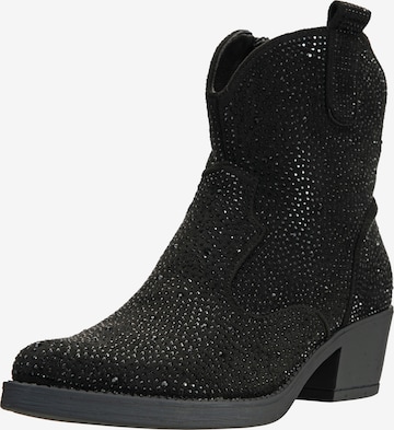 Salinyang Cowboylaarzen in Zwart: voorkant