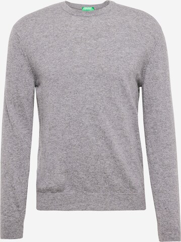 Coupe regular Pull-over UNITED COLORS OF BENETTON en gris : devant