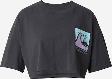 Tricou de la QUIKSILVER pe gri: față