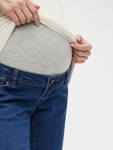 MAMALICIOUS Slimfit Jeans 'Flori' i blå