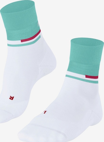 FALKE Athletic Socks 'RU Compression Stabilizing' in Green: front